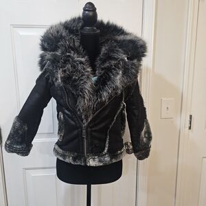 Jordan Craig Fur Like Coat Size Kids 7
